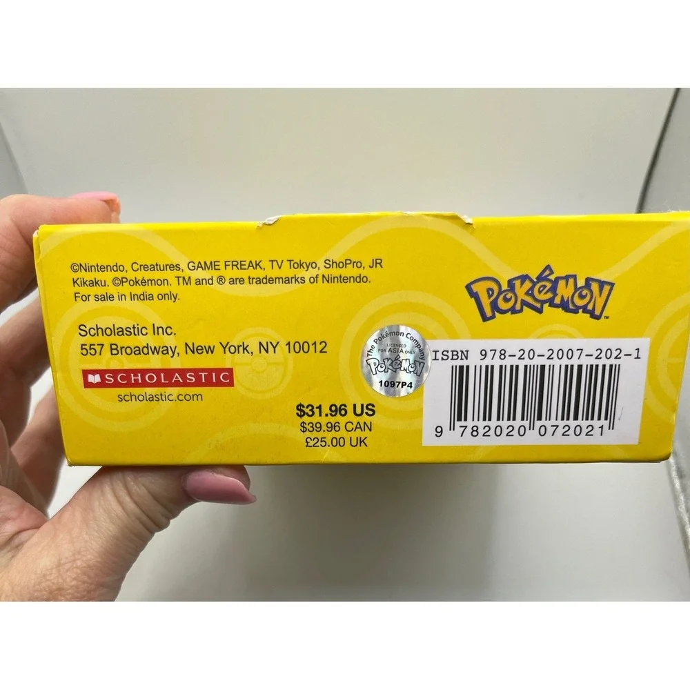 Pokemon Super Special Chapter Book Collection Scholastic 4‎ Flip Books